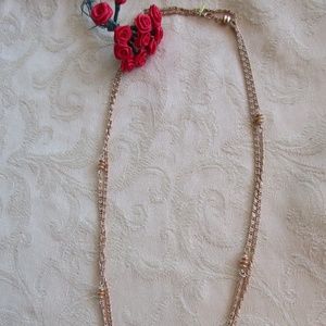 Gold-tone Chain Link MONET NECKLACE